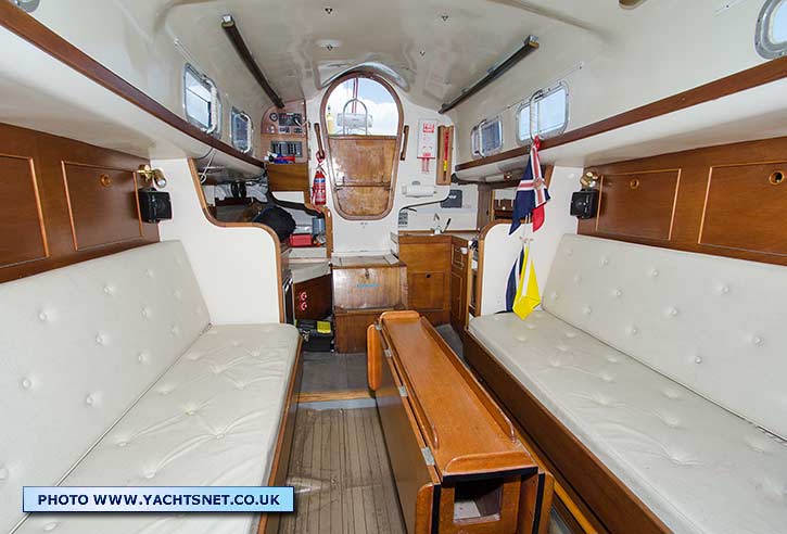 Saloon aft